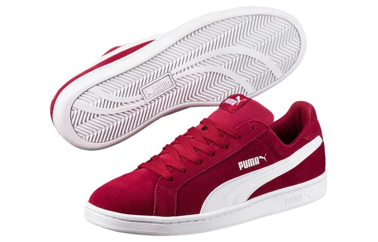 Baskets basses décontractées en daim Puma Smash, légères, 361730-18