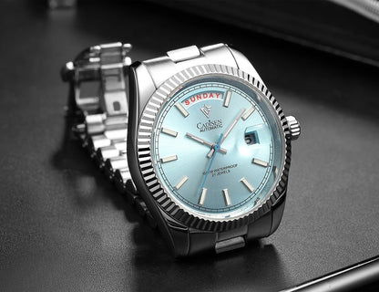 CADISEN DD40 Men's Watches Luxury Automatic Watch Men AR Sapphire Glass Mechanical Wristwatch Men 10Bar MIYOTA 8285 Movement 2023 New