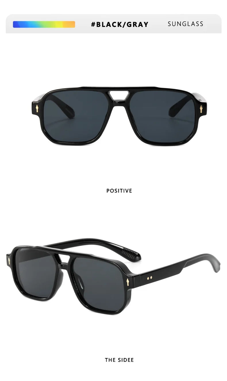 2025 Vintage Sunglasses For Men Fashion Sunglasses Oculos Glasses Dropshipping Gafas Lentes Lunette Okulary Zonnebril Occhiali