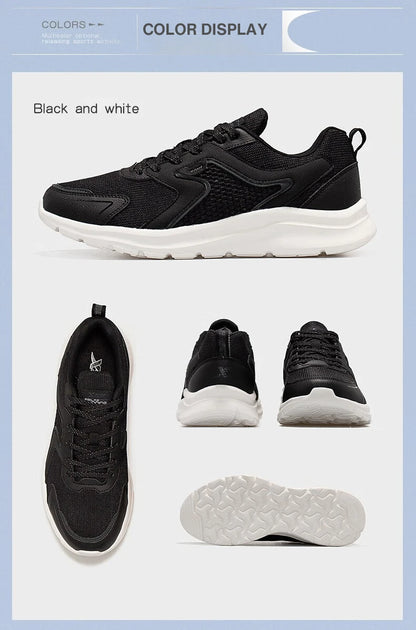 Xtep Men's Running Shoes Sports Shoes Men's Lightweight Shock Absorption Casual Shoes Student Shoes 879119110110