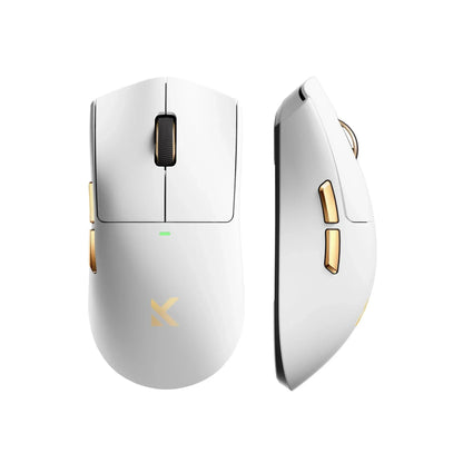 MCHOSE K7 Ultra bežični gaming miš PAW3950, dvostruka 8K stopa odziva, lagani magnetski stalak za bežično punjenje, za e-sport i ured