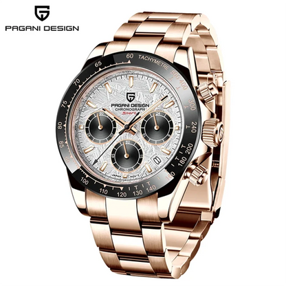 Novo PAGANI DESIGN PD1644 Relógio de Luxo para Homem em Quartzo com Data Automática, Cronógrafo Desportivo de Pulso, Impermeável 100m, Presente para Homem