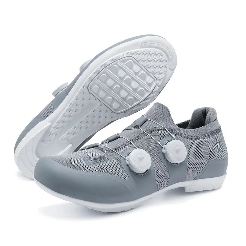 Professional Men's Cycling MTB Shoes Route Cleats Speed Road Bike Sneakers Racing Women Flat Bicycle Mountain SPD Biking Footwear