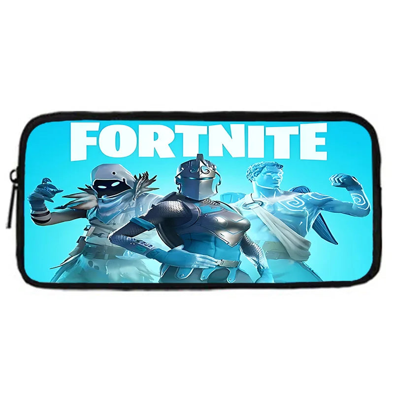 Hot-Game-Kinderrucksäcke mit Lunchbag und Federmäppchen, große Schultaschen für Schüler, Design F – FortniteS, für Jungen und Mädchen, ideales Geschenk