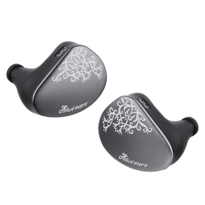 Auscultadores intra-auriculares HiFi Linsoul Kiwi Ears Cadenza II IEM com driver dinâmico de titânio de 10mm, KARS 2.0 e cabo amovível