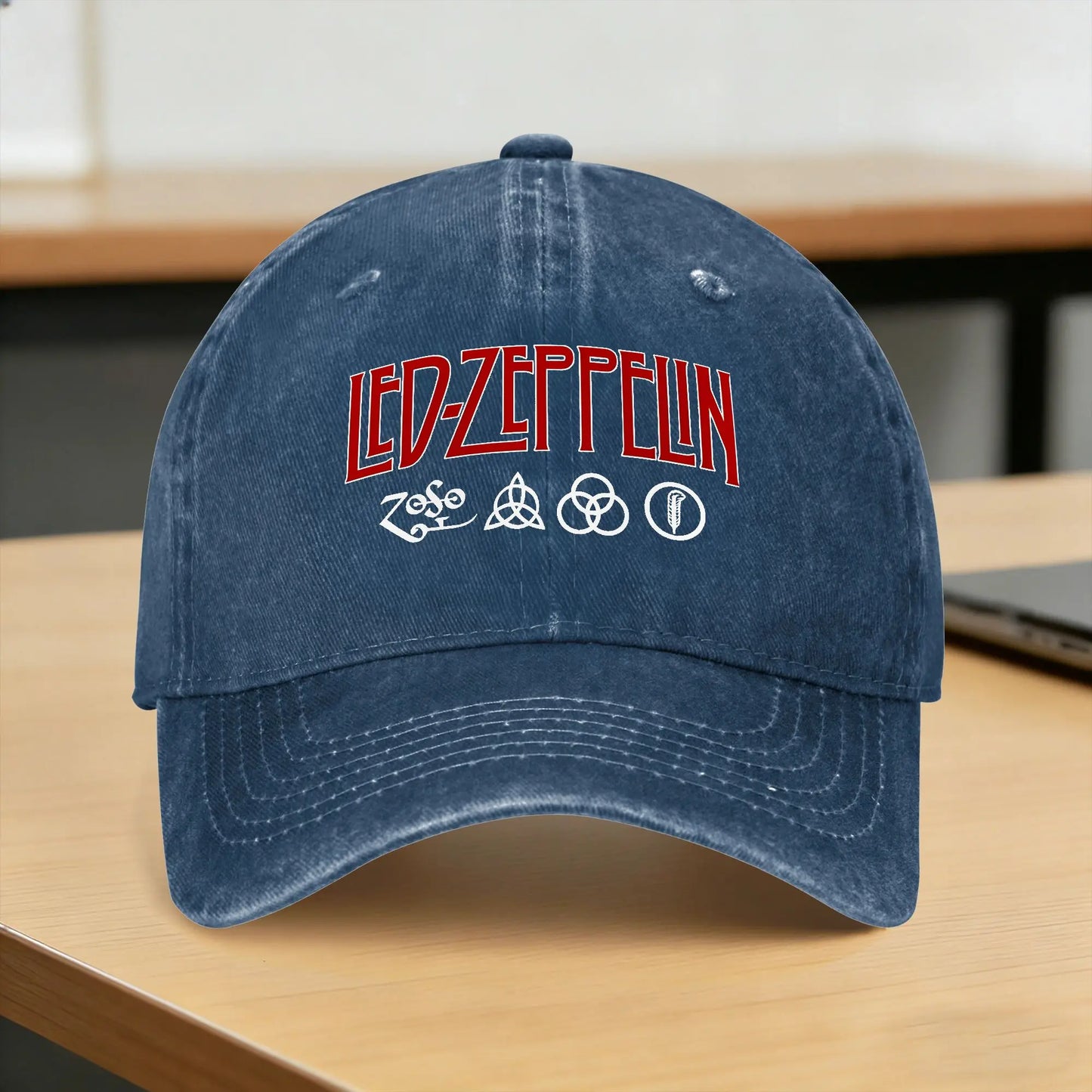 Baseball Cap 2026 Led Zeppelin Summer Y2k Retro Trucker Hat Women Men Custom DIY Hiking Fishing High Quality Snapback Cap