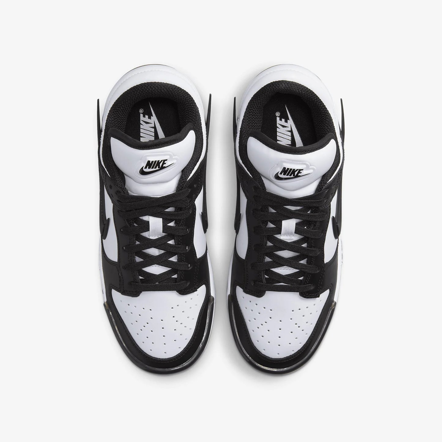 Zapatillas Nike oficiales auténticas para mujer, transpirables, con cordones, suela gruesa y estilo casual minimalista DZ2794-001