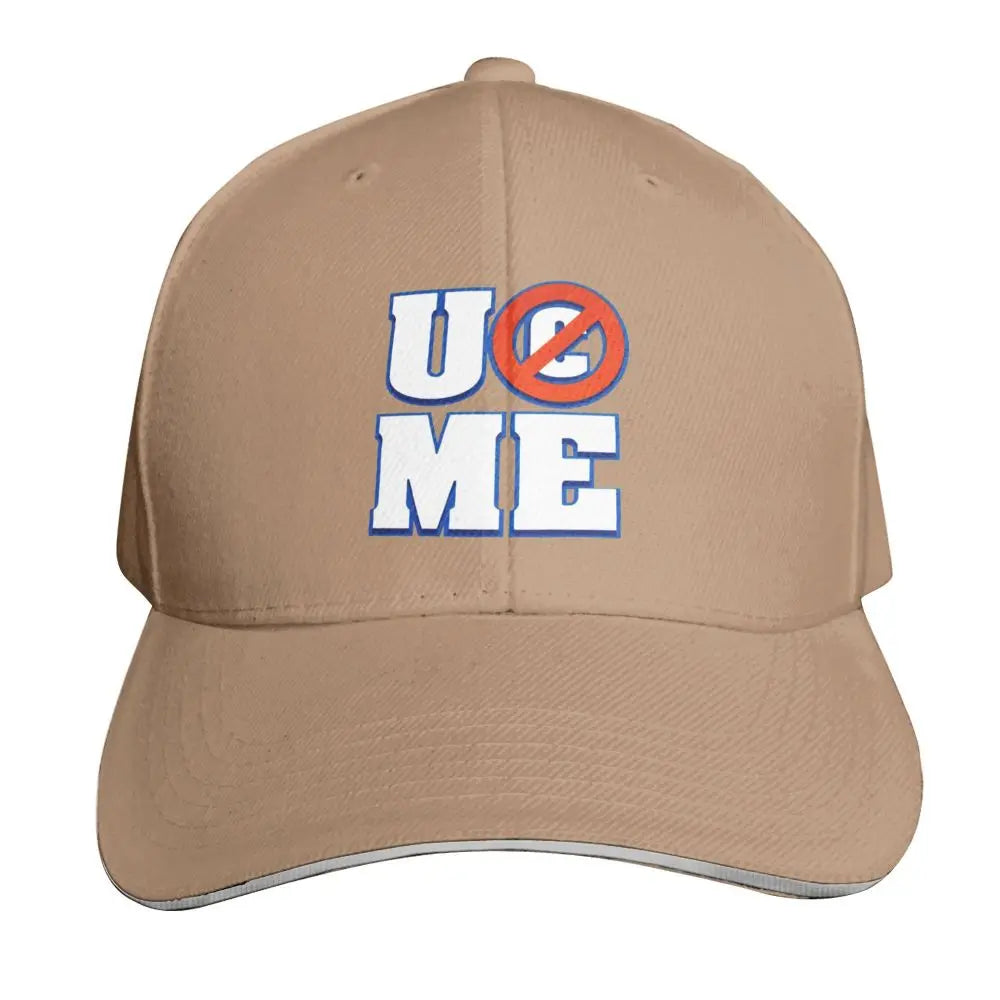 Yellow Wrestling Cena John White Custom Baseball Caps For Mens Unisex Male Beach Sunscreen Hat Snapback Cap