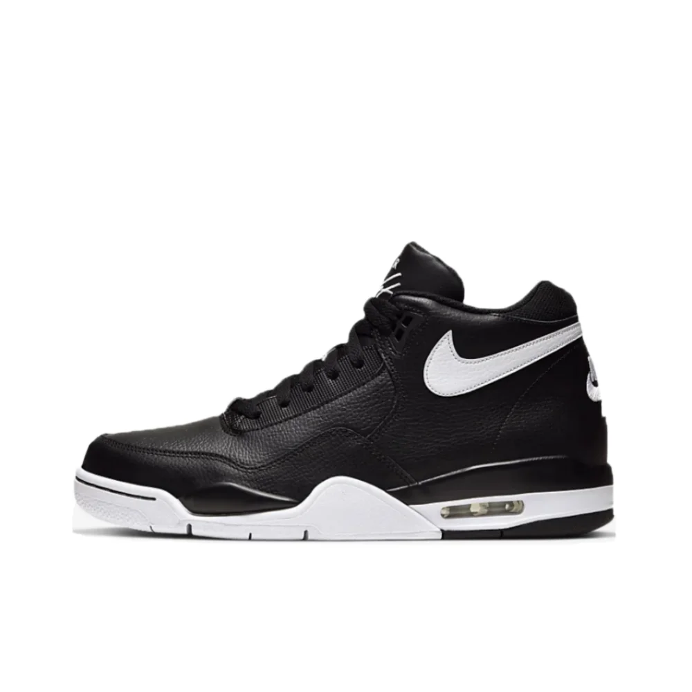 „Nike Flight Legacy Classic Style“ vidutinio aukščio retro krepšinio bateliai, unisex, raudoni/balti, BQ4212-100