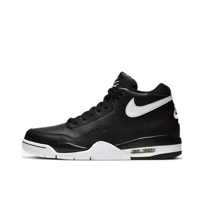 „Nike Flight Legacy Classic Style“ vidutinio aukščio retro krepšinio bateliai, unisex, raudoni/balti, BQ4212-100