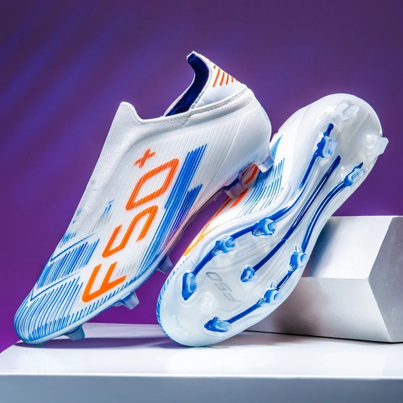 Nouvelles chaussures de football pour hommes, chaussures de football sur gazon, ultralégères, confortables, crampons d'intérieur antidérapants, crampons FG pour terrain synthétique, futsal, adulte, antidérapantes