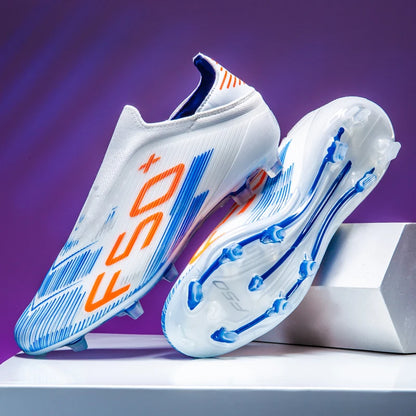 Nouvelles chaussures de football pour hommes, chaussures de football sur gazon, ultralégères, confortables, crampons d'intérieur antidérapants, crampons FG pour terrain synthétique, futsal, adulte, antidérapantes
