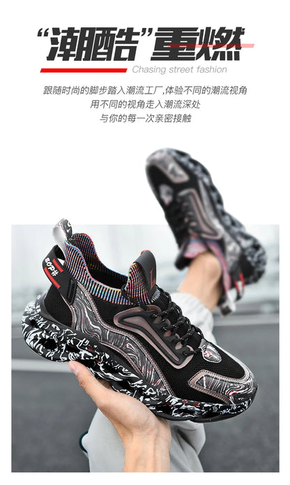 men shoes Sneakers Male tenis Luxury designer shoes Mens casual Shoes platform Shoes fashion Blade loafers running Shoe for men