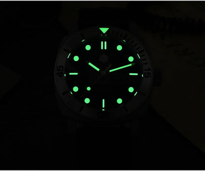 San Martin 42mm Retro Titanium Diver Watch NH35 Automatic Men's Mechanical Watches Bronze Bezel Sapphire Luminous Waterproof 200m