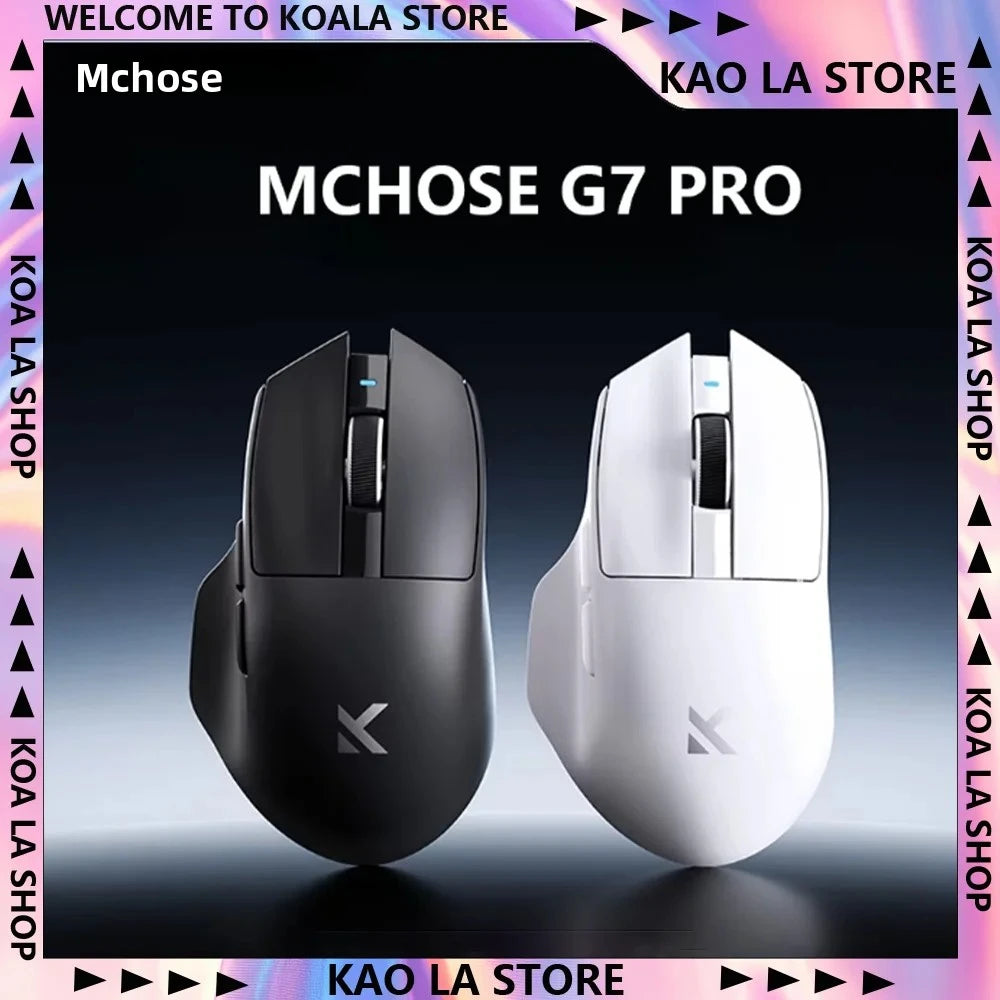 UUSI G7 PRO -pelihiiri, kolmiyhteyksinen langaton Bluetooth, ergonominen kevyt hiiri, mukautettava PC-toimisto- ja pelaajatarvike