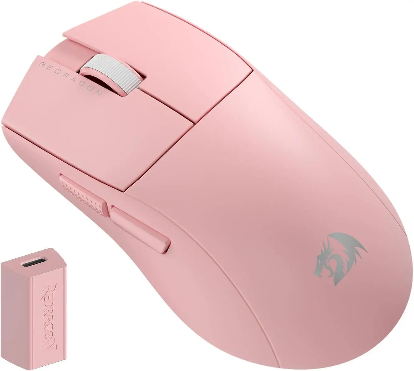 Redragon M916 PRO 3-läges trådlös gamingmus, Hype-Speed 4K polling rate, 49G ultralätt 26K DPI gamermus