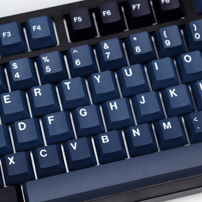 „KBDiy Clone GMK Galaxy“ PBT retro klavišų dangteliai, skirti „Aula 60“ mechaninei klaviatūrai, žaidėjams, su atskirtu tarpo klavišu, „Cherry“ profilio „Alice“ klavišų dangteliai