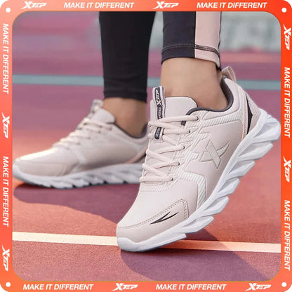 Xtep Women's Running Shoes New Fashion Lightweight Sneakers for Women Breathable Cushioning Sports Shoes Female 879318110073