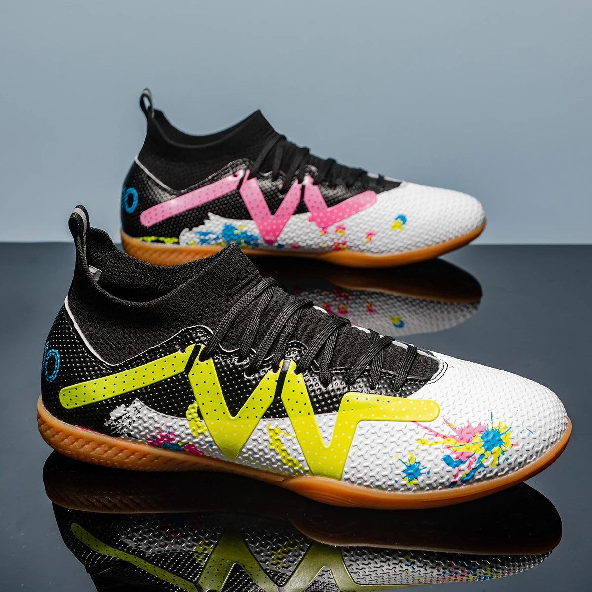 Men's Soccer Shoes Professional Match TF Football Boots Unisex Ultralight Match Hot Sale Women's Sneakers High-Quality Breathable
