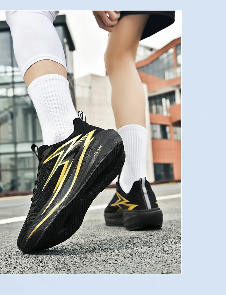 Running Shoes Carbon Board Speciality Marathon Men Sports Breathable Lightweight Women's Comfortable Athletic Nonskid Sneakers