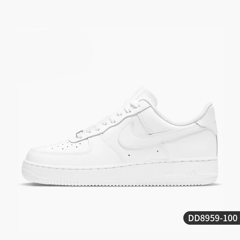 Nike Official Authentic Air Force 1 Women's Air Force No.1 Retro Board Shoes DD8959-100