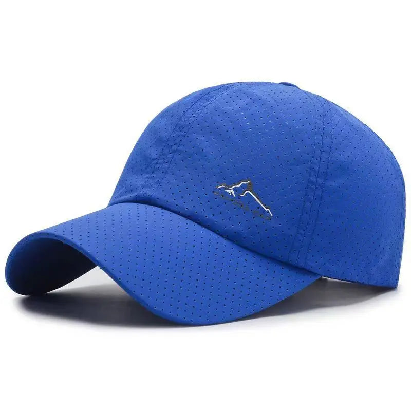 Casquette de baseball en maille ultra-respirante à séchage rapide - Casquette de sport d'été polyvalente pour hommes et femmes - Idéale pour les aventures en plein air