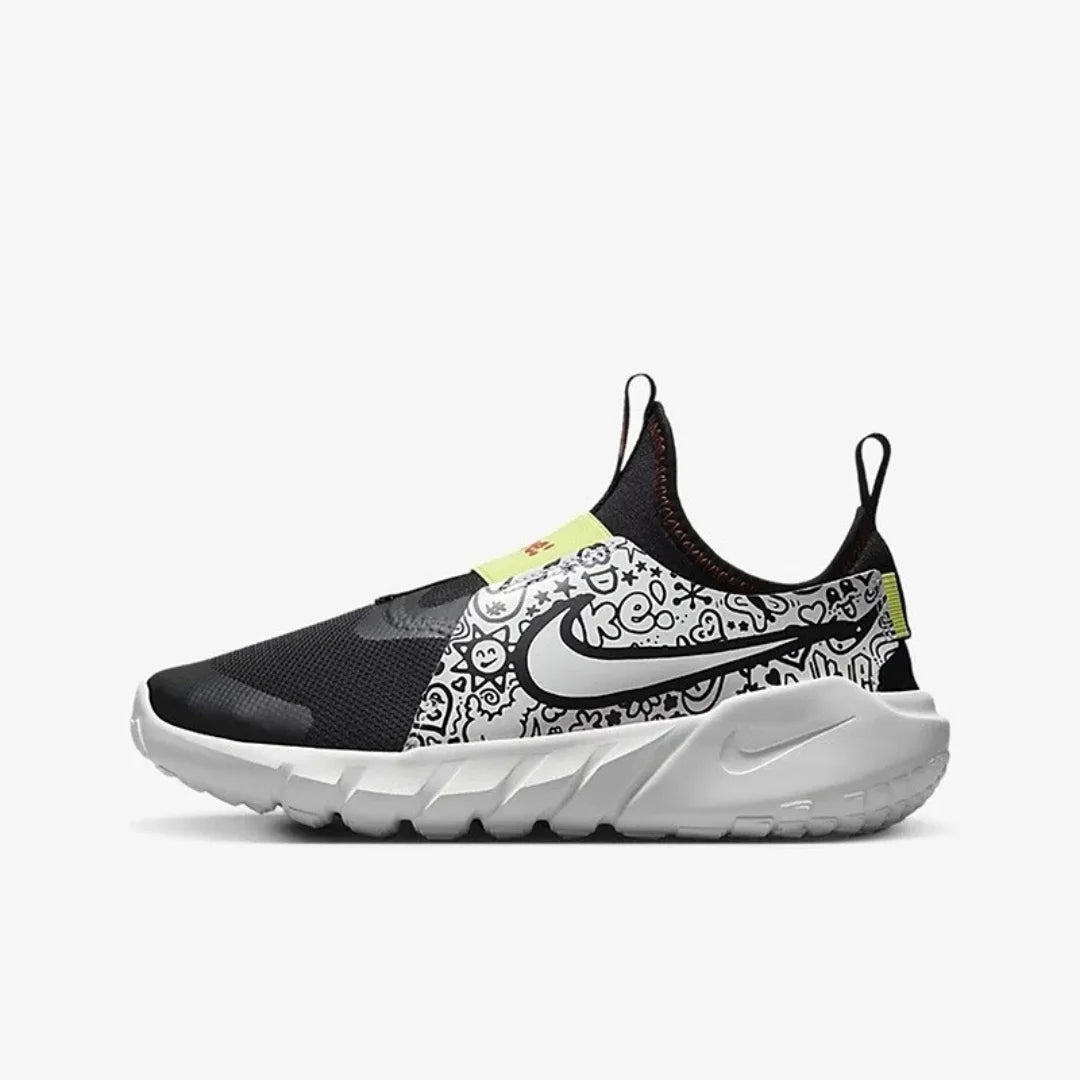 Nike's New Wear-Resistant, Shock-Absorbing, Lightweight, Easy-To-Wear and Take-Off Sports Running Shoes for Women, Flex Runner 2 Series, Comfortable Casual Sports Shoes, Trendy Printed Versatile Outdoor Sports Shoes, Popular
