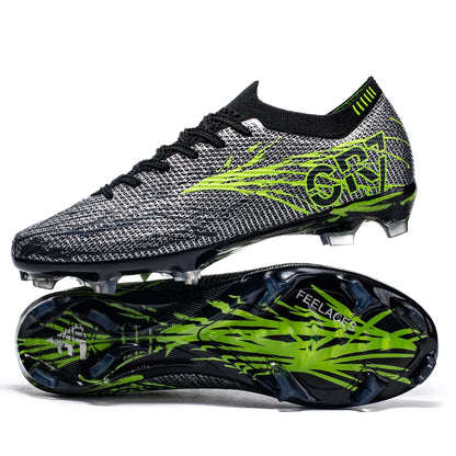 Chaussures de football pour hommes, respirantes, légères, pour terrain extérieur, entraînement, baskets de sport