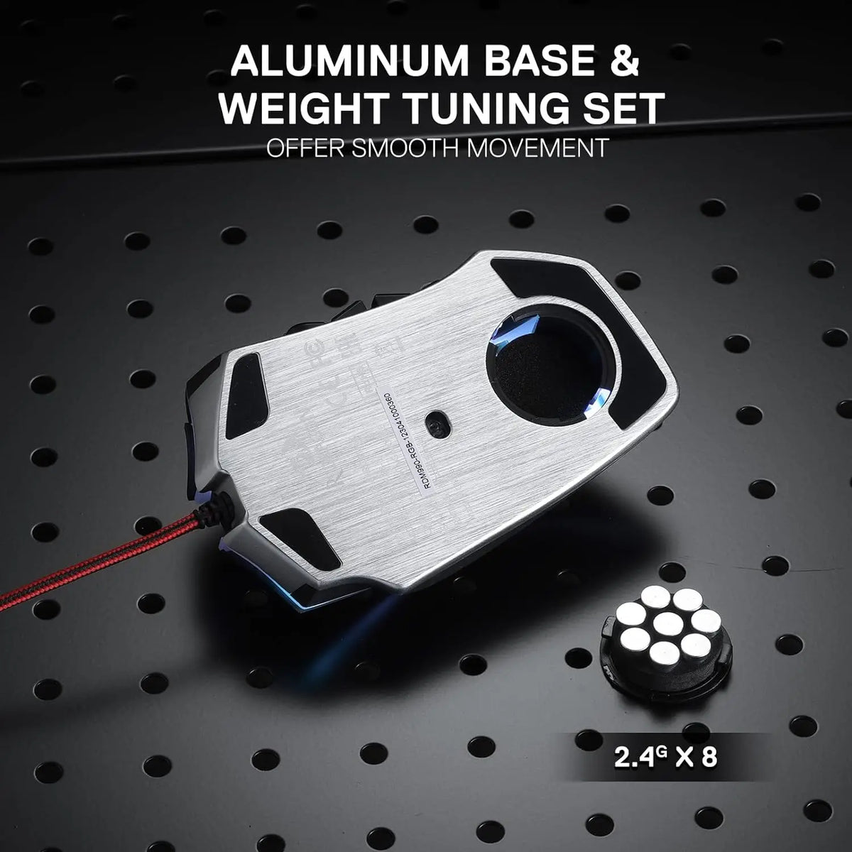 Redragon M990 MMO Gaming Mouse, 32000 DPI Wired RGB Gaming Mouse with 23 Programmable Buttons, High Precision MMO Gaming Mouse for PC