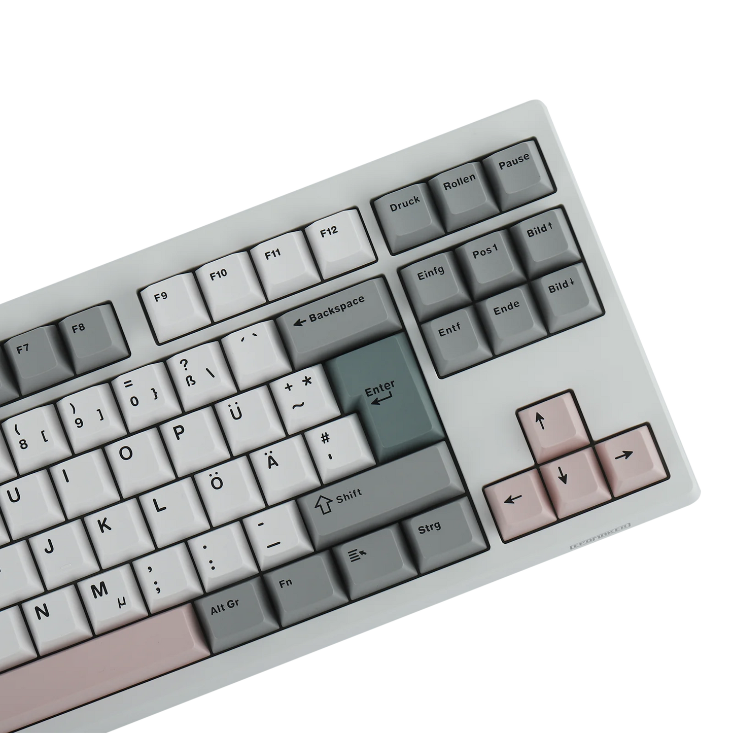 EPOMAKER TH87 ISO-DE Tenkeyless TKL Layout Wired/Bluetooth/2.4 GHz Wireless Mechanical Keyboard with 10000mAh Battery for PC/Mac