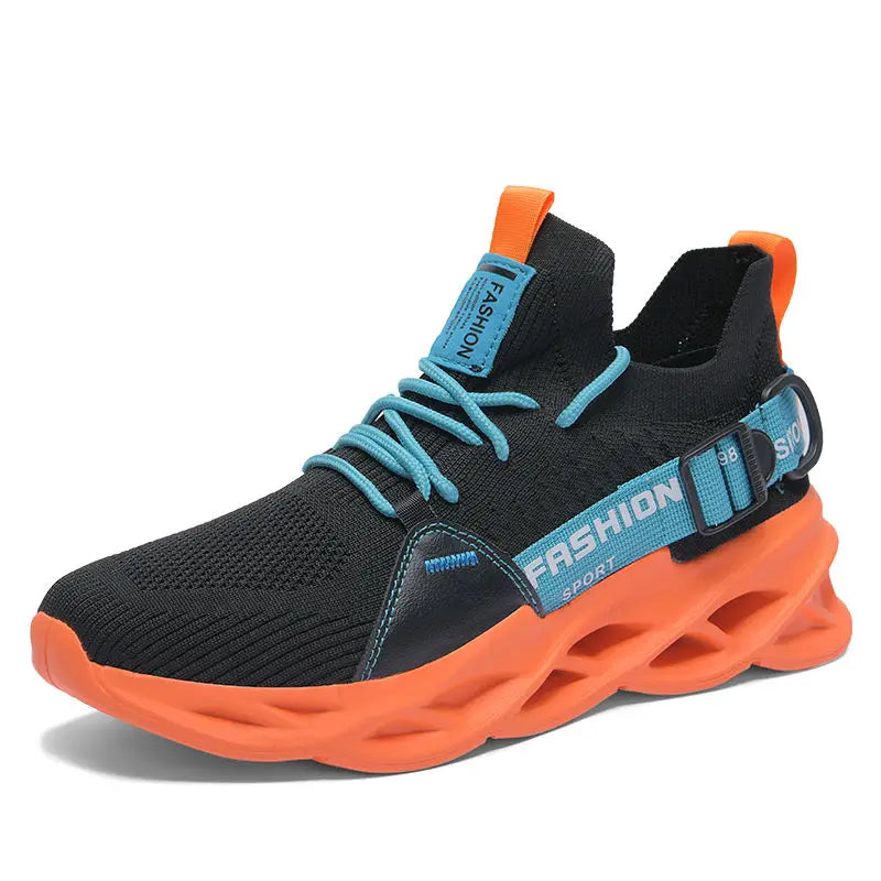 Sneakers casual viola alla moda per donna e uomo, scarpe da corsa Blade, taglie grandi 48, scarpe sportive leggere e traspiranti, sneakers da uomo in rete