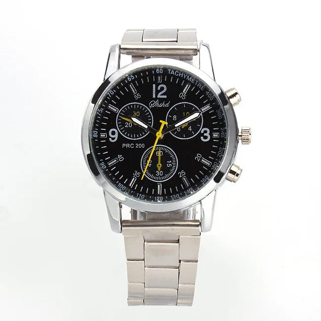 Watch Men Luxury Stainless Steel Sport Quartz Hour Wrist Analog Watch Casual Chic Watch Relogios Masculino Montre Homme Reloj