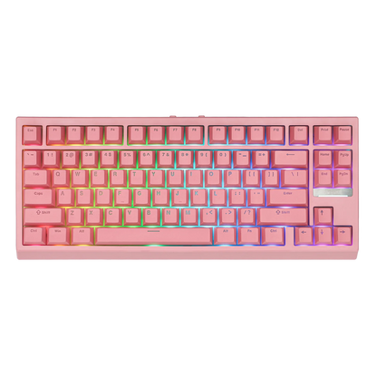EPOMAKER G84 VIA 80% Layout Hot-Swap Gasket-Mounted Wired/2.4GHz/Bluetooth Wireless Mechanical Keyboard with RGB Backlight