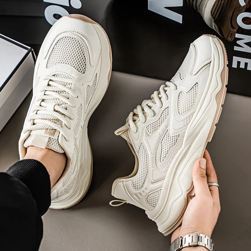 Baskets de sport décontractées pour homme, printemps-été, semelle souple, antidérapantes, respirantes, pour la course en extérieur, chaussures de sport tendance « Youth Joker »