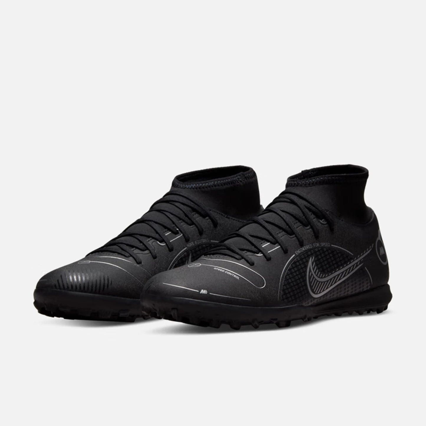 Original Nike SUPERFLY 8 TF Trainings-Fußballschuhe für Herren und Damen, strapazierfähig, DJ2909-007