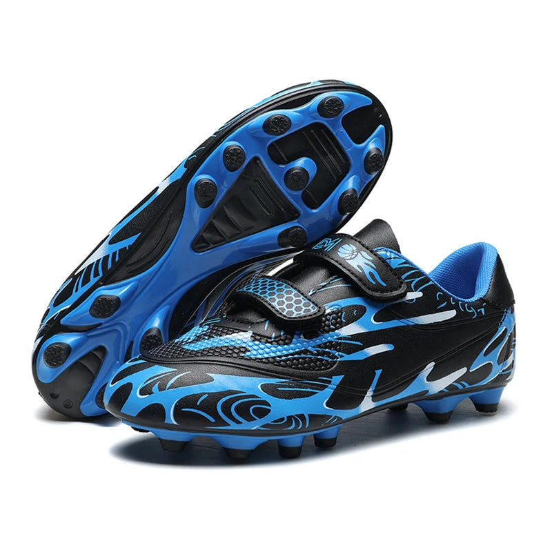 Nouvelles chaussures de football pour enfants et étudiants, ultralégères, pour jeunes garçons, chaussures de football professionnelles, crampons antidérapants, chaussures d'entraînement sur gazon