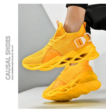 Sneakers casual viola alla moda per donna e uomo, scarpe da corsa Blade, taglie grandi 48, scarpe sportive leggere e traspiranti, sneakers da uomo in rete