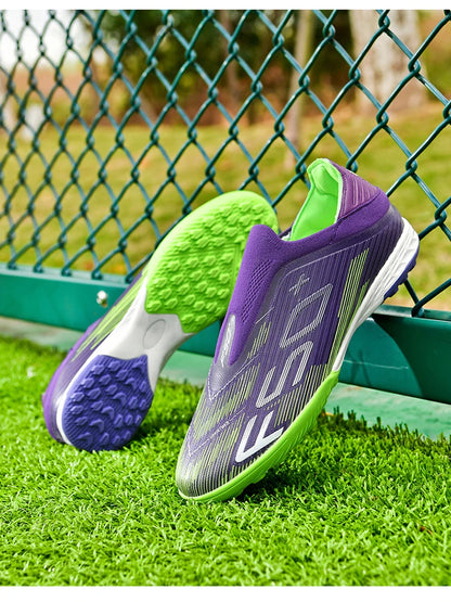 New Men Soccer Shoes Grass Cleats Futsal Comfortable Turf Football Boots Sports Ultralight Fg Non Slip Indoor Adult Non-Slip