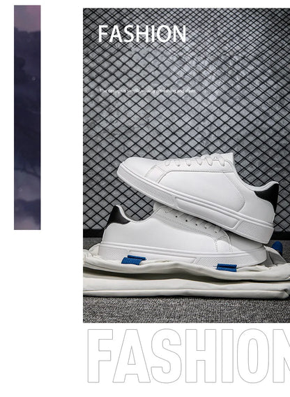 Herrenschuhe aus Kunstleder, Sneaker, trendige Freizeitschuhe, Herrensneaker, vulkanisierte Herrenschuhe, Paarschuhe, Damenschuhe
