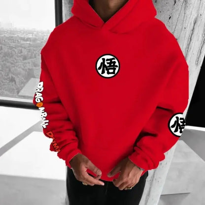 Dragon Ball Z Anime Hoodie Men Women Cotton Streetwear Casual Pullover Sweatshirt Cartoon Print Goku Vegeta Jacket Spring Autumn