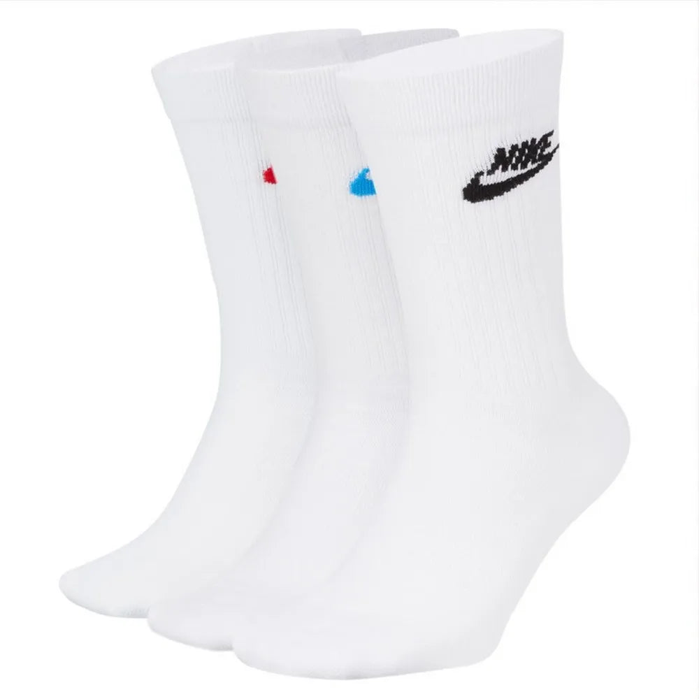 Nike: Stilfuldt, alsidigt og behageligt sports- og fritidstøj til mænd og kvinder – Frotte-sokker, 3-pak SX7557-010