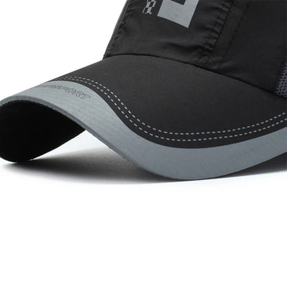 New Summer Hat Quick-Drying Cap Fashion Spring Baseball Cap Outdoor Sports Cap Breathable Mesh Hat Visor Hat
