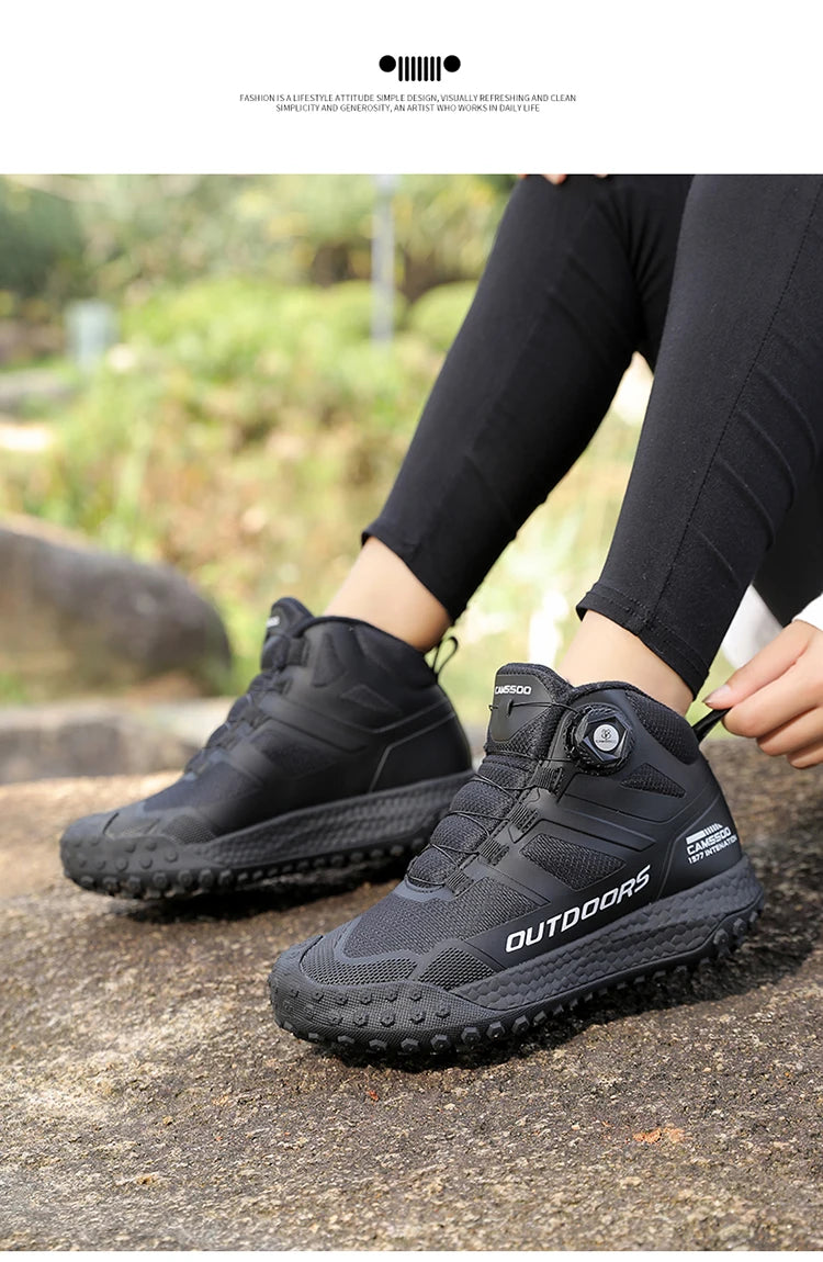 CAMSSOO Poutní boty Pánské Sněhové boty Outdoorové sporty Lezecké boty Dámské Trekové tenisky Kotníkové boty Lovecké boty Cestovní boty
