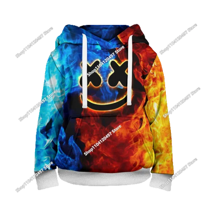 2025 Novo hoodie unissexo Fortnite com impressão 3D, casaco casual, acessório gaming para cosplay, roupa infantil, presentes