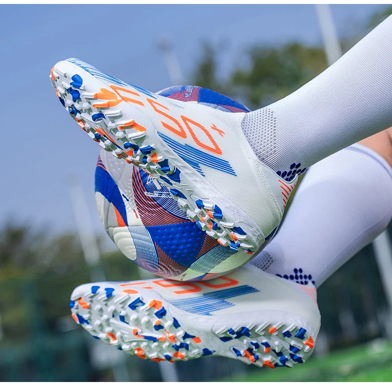 Pointure 35-45 Chaussures de football FG/TF pour hommes, futsal, professionnelles, unisexes, pour garçons, chaussures de football, baskets