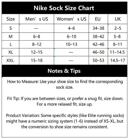 Nike: Stilfuldt, alsidigt og behageligt sports- og fritidstøj til mænd og kvinder – Frotte-sokker, 3-pak SX7557-010