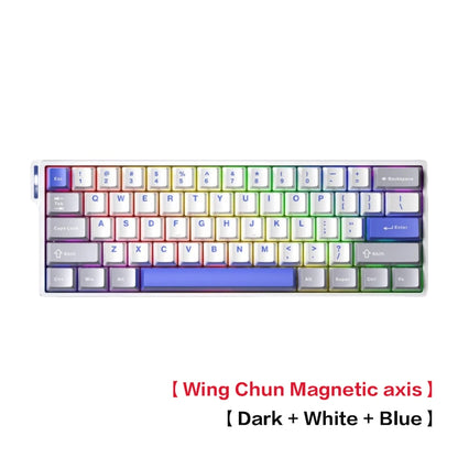 AULA WIN60 HE Wired Connection Magnetic Axis Keyboard RT Custom Mechanical Keyboard for E-sports Games 8K Polling Rate