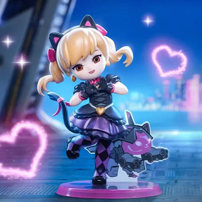 POP MART Seria Overwatch „Play of The Game” – Cutie surpriză originală cu conținut aleatoriu – Figurine drăguțe de anime, ornamente și figurine de acțiune