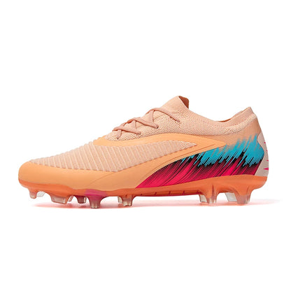 Botas de fútbol para hombre, nuevas, para partido y entrenamiento, calzado de fútbol antideslizante con tacos largos FG, ultraligeras, para exterior, zapatillas, dropshipping