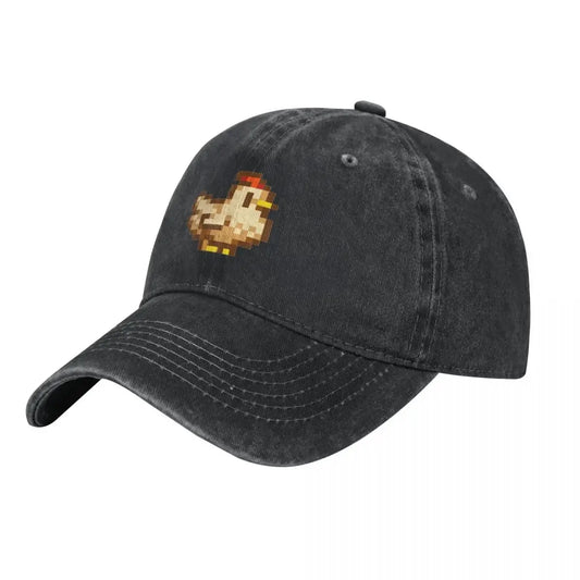 Stardew Valley Chickens Baseball Cap derby hat luxury caps funny hat birthday Men's Caps Women's